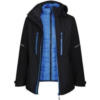 Chaqueta X-Pro Evader III para Hombre de Regatta, impermeable, transpirable, con capucha ajustable, múltiples bolsillos, diseño ligero y resistente al viento