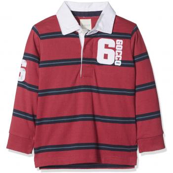 Gocco W72RNLCA208PL, Polo para Niños, Rojo