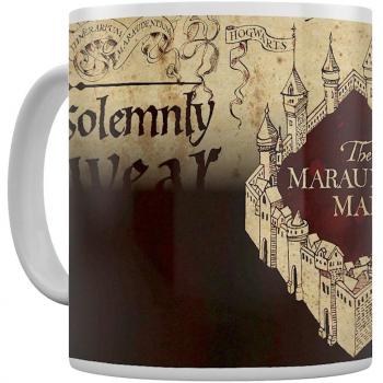 Harry Potter Taza Sensitiva al Calor Marauder's Map
