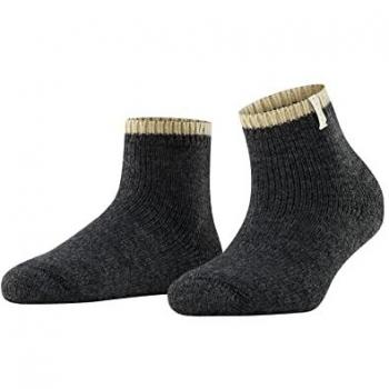 Falke Women's Cosy Plush Wool and Alpaca Socks, Anthracite, Size 5.5-8