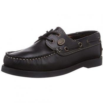Dockers by Gerli 3221 - Náuticos de cuero para mujer marrón Braun