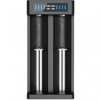 Xtar MC2 Plus 18650 Li-ion Battery Charger with Dual Slots and Display