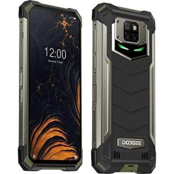 DOOGEE S88 Plus(6GB+128GB) Smartphone Resistente 10000mAh Batería, Cámara Cuatro 48MP, Octa-Core Android 10, 6.3FHD+ Corning Gorilla Glass, Carga Inalámbrica, IP68 Teléfono Móvil Antigolpes Verde