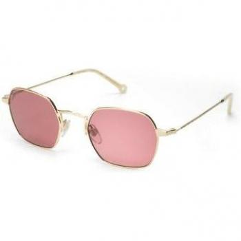 HALLY & SON Unisex Gold Sunglasses HS770S 50/22/145