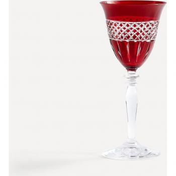 Copa de vino de cristal tallado Chambord con elegante diseño - El Corte Inglés