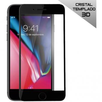 Protector de Pantalla Cristal Templado Full 3D Negro para iPhone 7 / iPhone 8