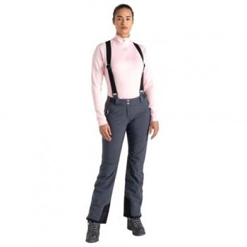 Pantalones de Esquí Impermeables y Aislantes para Mujer Dare2b Diminish Color Gris Ébano, Talla 14