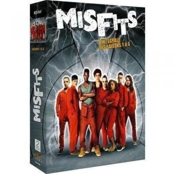 Misfits - L'intégrale des saisons 1 à 4 [Francia] [DVD]