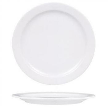 Plato Llano Venus 24 cm - Caja de 12 Unidades - Organizadores Cocina