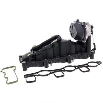 Módulo Colector de Admisión VAICO V10-6482 para AUDI A4 B8 Avant y Q7, incluye juntas, elemento de ajuste y palanca