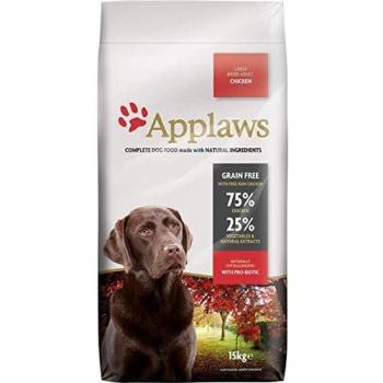 Applaws Comida Seca de Perros, Pollo, Adultos de Raza pequeñas y Mediana, 15 kg Watch, Cranberry, 15kg, 15000