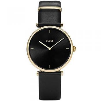 CLUSE Womens Analogue Quartz Watch with Leather Strap CL61006