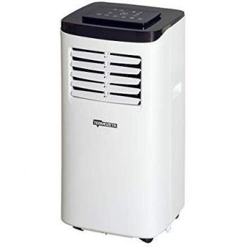 Aire Acondicionado Portátil Termozeta TZAZC2, 7000 BTU/h, 2100 W, Deshumidificador, Temporizador 24 Horas, Diseño Compacto y Pantalla LED