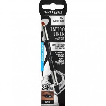 Maybelline Tattoo Liner Long-Lasting Gel Eyeliner with Brush Shade 950 Blackest Black 3 g