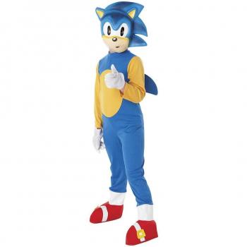 Disfraz Infantil Sonic Classic 7-8 Años con Accesorios completos
