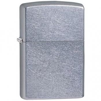 Zippo Street Chrome Encendedor, Metal, Cromo, Única