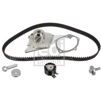 Bomba de Agua + Kit de Correa de Distribución FEBI BILSTEIN 173039 para Renault, Nissan, Dacia