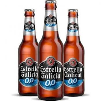 Estrella Galicia Cerveza sin Alcohol, Paquete de 6 x 250ml