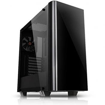 Thermaltake View 21 TG - Chasis de Torre Media, Color Negro