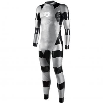 ARENA W SAMS Carbon Traje de Neopreno, Mujer, Silver/Black, M