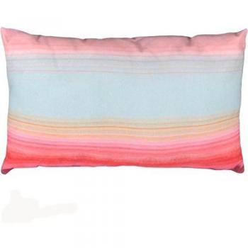 Essenza Home y funda de almohada de vinilo decorativo 30 x 50 cm de colour rojo