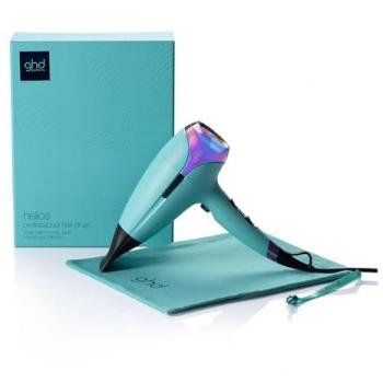 Secador Profesional GHD Helios Mystic Aqua - Potente, Alta Velocidad, Secado Rápido y Control del Peinado