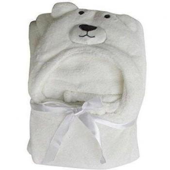 Bata De Baño Vestidor Bebé Capa Toalla Saco De Dormir Envoltura Manta Con Capucha 100 * 70CM
