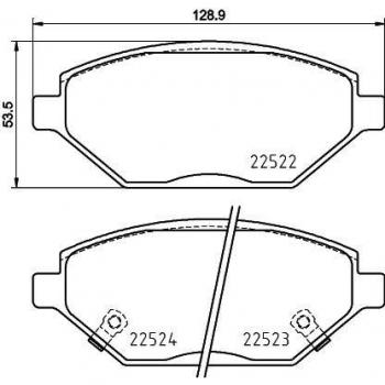 Pastillas de freno BREMBO P 59 093