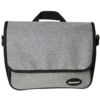 Haberland trainee Pocket bolsa para manillar, color Grey Deluxe, tamaño 26 x 20 x 10  cm
