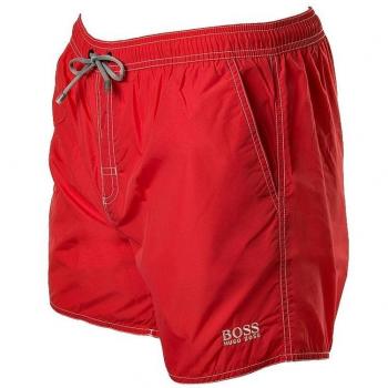 Boss Black Swimwear Lobster Swim Shorts XL RED
