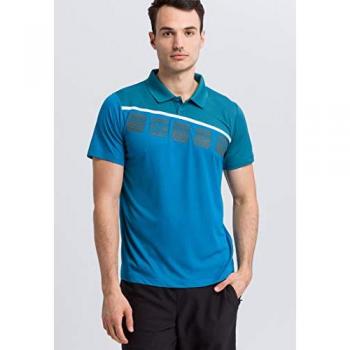 Erima 5-C Men's Polo Shirt - Blue - Size M