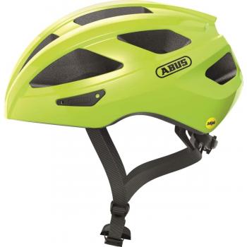 Abus Macator MIPS Bicycle Helmet - Signal Yellow Size M (52-58 cm)