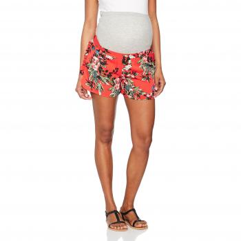 MAMALICIOUS Mlcuba Woven, Pantalones Cortos Premamá para Mujer, Multicolor