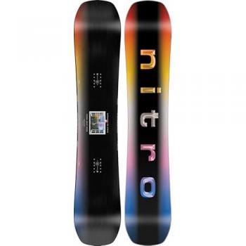 Nitro Tabla de Snowboard para Hombre OPTISYM BRD '25, Freestyleboard, Asym Twin, CAM-out Camber, Urban, Mid-Wide
