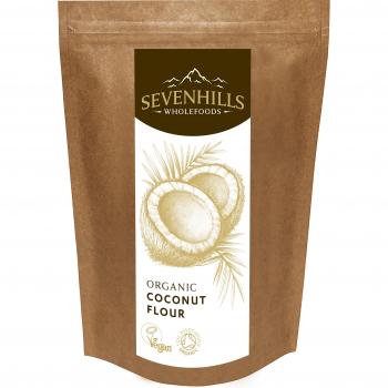 Sevenhills Wholefoods Harina De Coco Orgánico, Sin Gluten 1kg