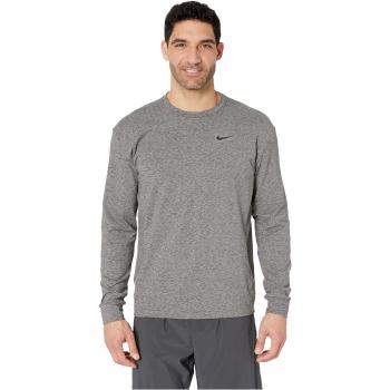 Nike M NK Dry Top LS Crew HPRDR LT Long Sleeved t-Shirt, Hombre, htr/