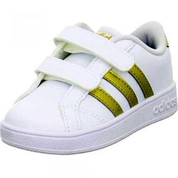 Adidas Baseline CMF INF - Zapatillas de Deporte, Unisex Niños, Ftwbla/Dormat/Negbás, 24 EU