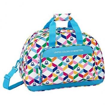 Safta Bolsa De Deporte Benetton Geometric Oficial 480x210x330mm