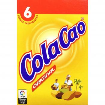 ColaCao Original: con Cacao Natural - 6 Sobres de 18g