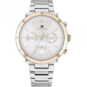 Tommy Hilfiger Reloj Cosa análoga para De Las Mujeres de Cuarzo con Correa en Acero Inoxidable 1782348