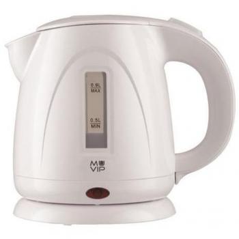Hervidor de Agua Eléctrico Muvip 1300W, Capacidad 0.9L con Indicador de Nivel y Base Giratoria
