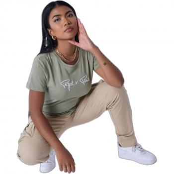 Project X Paris Basic Women's Logo Embroidered T-Shirt