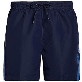 Calvin Klein Medium Drawstring Bañador de natación, Azul