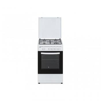 Cocina de gas independiente SVAN SKG4500TM con encimera de gas en color blanco