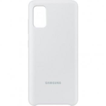 Funda de Silicona Original Samsung para Galaxy A41 - Blanca