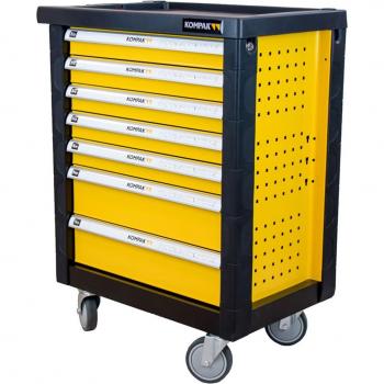 KOMPAK - Carro Taller Transportable LZ02 con 173 Herramientas