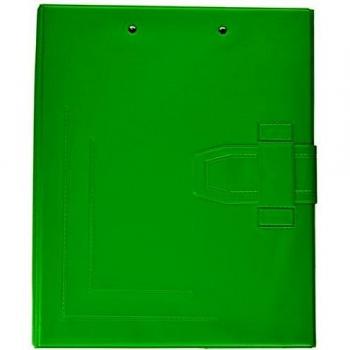 CARPETA 4 ANILLAS 40MM Y MINICLIP PVC VERDE CLARO