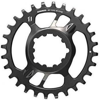 SRAM 11.6218.018.007 Plato, 11v, 28 Dientes, DM 6 mm, Offset, Multicolor, M