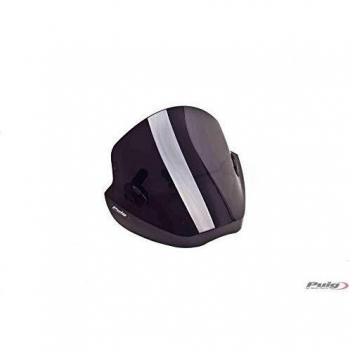 Windscreen Puig 6407 °F Model Stream ER6 N 12 Transparent Dark Grey Smoke