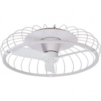 Ventilador de techo LED Nature Blanco, Control Remoto y App, CCT Ajustable, Ø 79 cm, con Luz Integrada